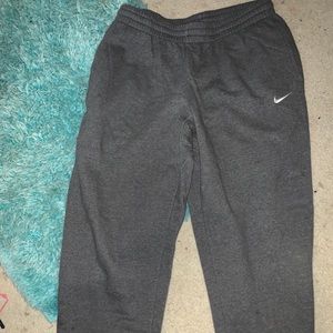Men’s Nike Long  Grey Sweatpants.